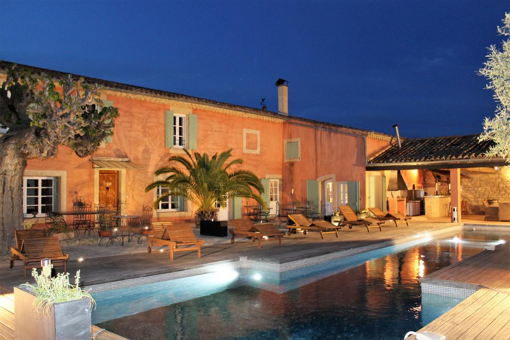 Le Mas De Gleyzes B&B De Charme Lédenon Eksteriør bilde