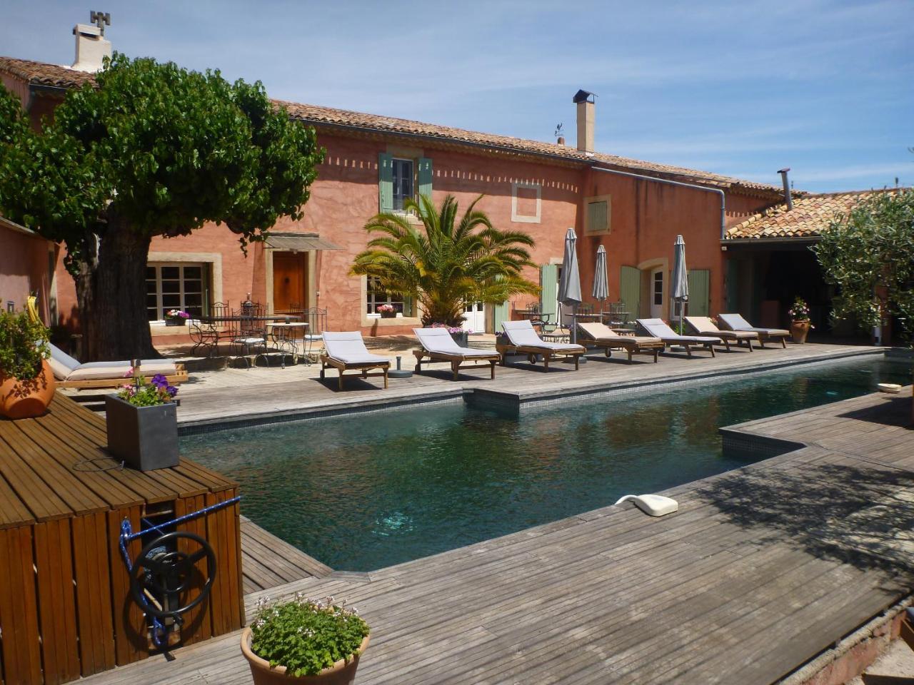 Le Mas De Gleyzes B&B De Charme Lédenon Eksteriør bilde