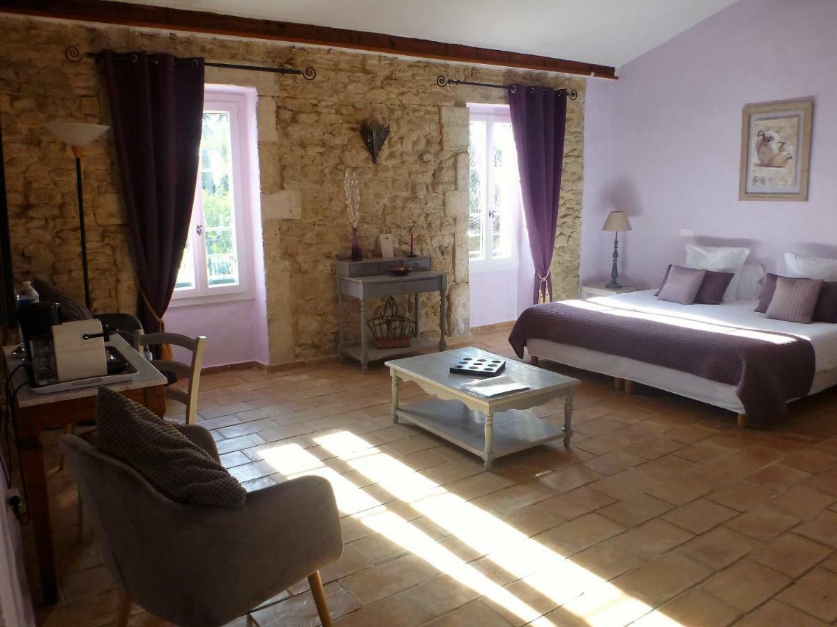 Le Mas De Gleyzes B&B De Charme Lédenon Eksteriør bilde